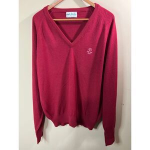 Vintage Pickering Cashmere V-‎ Neck Sweater - Mens XL